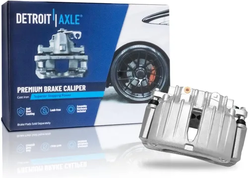 Miniatura 3 de Detroit Axle - Pastillas de Freno Traseras de Cerámica Izquierda Reemplazo de Pinza para Silverado Sierra Suburban 1500 Tahoe Yukon Escalade ESV EXT