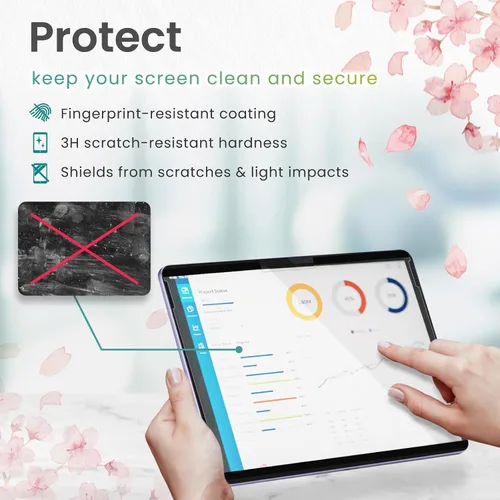 Miniatura 7 de BELLEMOND Protector de pantalla magnético Kent Paper para Microsoft Surface Pro de 12 a 12 pulgadas (2025), película mate extraíble y reutilizable