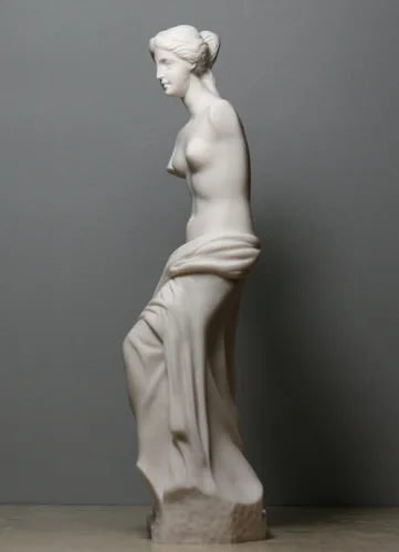 Miniatura 4 de Afrodita Venus De Milo Diosa de la Belleza Estatua de Alabastro Escultura Desnuda Mujer