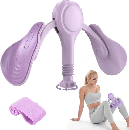 Miniatura 11 de Dispositivos de ejercicio para suelo pélvico, ejercitador muscular Kegel, 15-70 libras, ajustable para mujeres/hombres, ejercitador interno