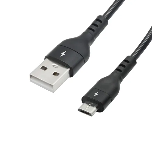 Miniatura 2 de Cable de resorte de expansión micro USB de 1 a 2 pies, USB en espiral a macho a micro USB macho cable de resorte de carga y transferencia de datos
