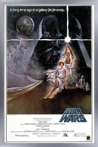 Miniatura 6 de Trends International 24X36 Star Wars: A New Hope - Póster de pared original de una hoja, 24" x 36", versión sin marco