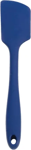 Miniatura 18 de RSVP International (ELA-WH) Cuchara de espátula de silicona favorita de Ela, negro, 11 pulgadas, silicona sin BPA, mezcla de baterías gruesas