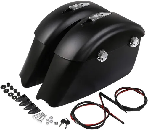 Miniatura 20 de Bolsa de Sillín TCMT con Cierre Electrónico Compatible con Indian 2015-2025 Roadmaster 2016-2025 Springfield 2014-2018 Chieftain 2018-2020 Chieftain