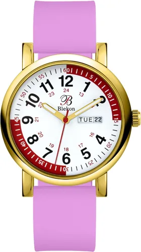 Miniatura 18 de Pulsometer Nurse Watch with Secondhand – Scrub Matching Band Colors for Medical Professionals – Super Easy to Read Dial w/Day and Date Indicator