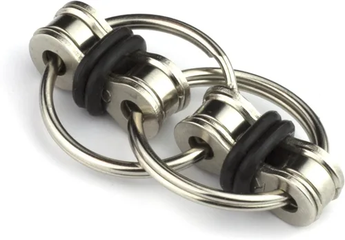 Tom's Fidgets Juguete Fidget de Cadena Flippy Original - Perfecto para TDAH, Ansiedad y Autismo - Reductor de Estrés Fidget de Cadena de Bicicleta