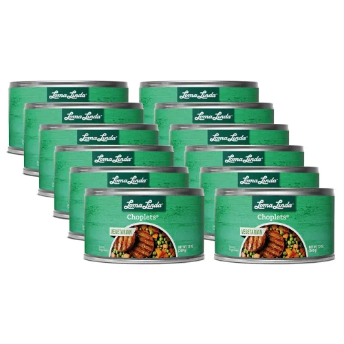 Miniatura 6 de Loma Linda - Carnes a base de plantas (Choplets™ (13 oz.), paquete de 6