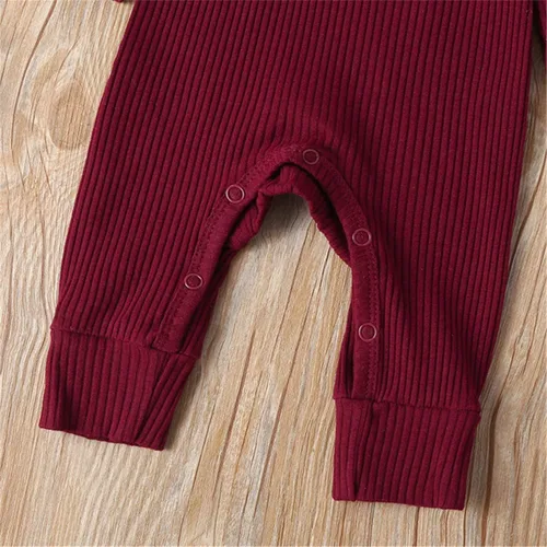 Miniatura 6 de Kuriozud Mameluco de una pieza para recién nacido, unisex, con botones, para bebé y niña