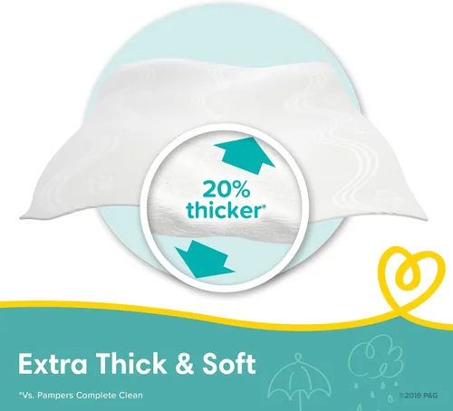 Miniatura 10 de PAMPERS - Pañales desechables Baby Dry talla 5 por 164 unidades; suministro para un mes que incluye 6 paquetes con tapa de toallitas para bebé por