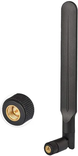 Miniatura 6 de Bingfu Antena externa SMA macho 4G LTE 3dBi (paquete de 2) compatible con enrutador inalámbrico 4G LTE CPE Hotspot Industrial IoT router celular