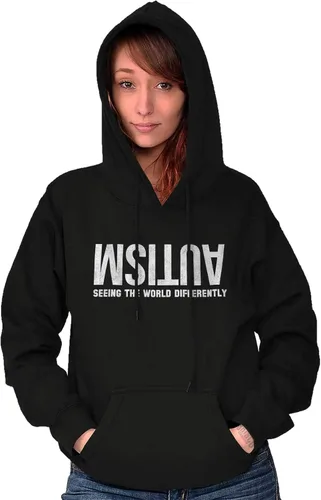 Miniatura 5 de Brisco Brands Autism Seeing the World Differently - Sudadera con capucha para mujeres y hombres