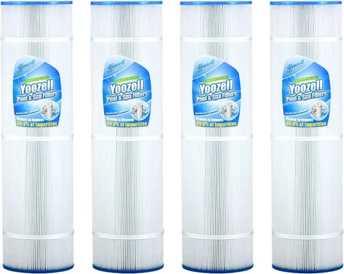 PCC105-PAK4 - Cartucho de filtro de repuesto para piscina Unicel C-7471 105Sq.ft 817-0106 R173576 817-0106 Filbur FC-1977 FC-6470 CCP420 Darlly