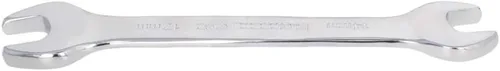 Miniatura 15 de Utoolmart Llave doble de extremo abierto, llave métrica de 9.055 in de longitud, llave de pie de gallo de 0.866 in x 0.945 in, CR-V, totalmente