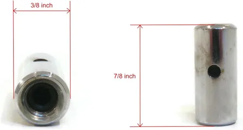 Miniatura 3 de The ROP Shop Banda de freno de 5 pulgadas con pasador de cable, altura de 7/8 pulgadas para Go Kart con tambor de freno de 4-3/4 pulgadas