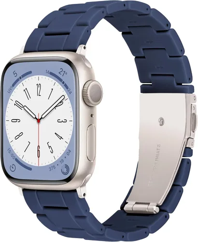 Miniatura 17 de Bandas para Apple Watch Light House - Correas de resina ligera de moda para iWatch para mujeres y hombres 38mm/40mm/41mm/42mm (Series 11 10)