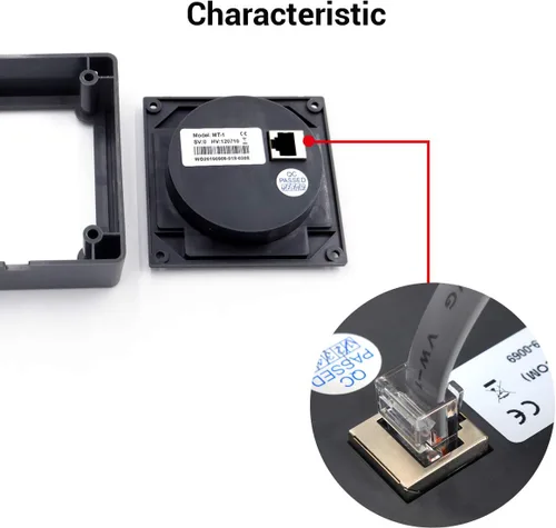 Miniatura 5 de EPEVER Medidor remoto MT-1 con pantalla LCD para controlador de carga de panel solar de batería dúo