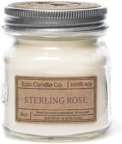 Miniatura 33 de Eco Candle Co. Vela Reciclada, Gardenia y Guayaba, 6 oz. – Aromas de Gardenia, Jazmín, Guayaba y Verdes Tropicales – 100% Cera de Soja, Sin Plomo