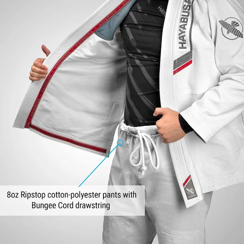 Miniatura 6 de Hayabusa Jiu Jitsu Gi de tejido perlado ultraligero