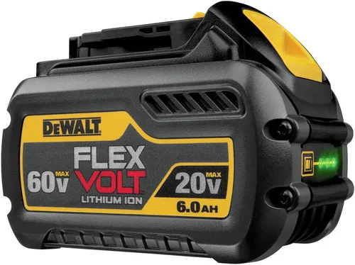 Miniatura 7 de DEWALT FLEXVOLT 20V/60V MAX Batería de Iones de Litio, 6.0-Ah (DCB606)