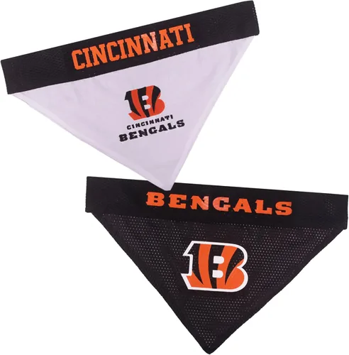 Miniatura 6 de Pets First Bandana para perro NFL – ARIZONA CARDINALS - Bandana reversible para mascotas deportiva de 2 caras con un logotipo de equipo bordado