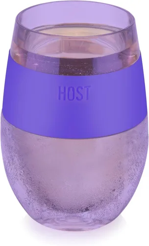 Miniatura 18 de Host Copas de vino de plástico sin tallo - Copa de vino de doble pared aislada FREEZE enfría bebidas con gel congelante, copas de vino para vino