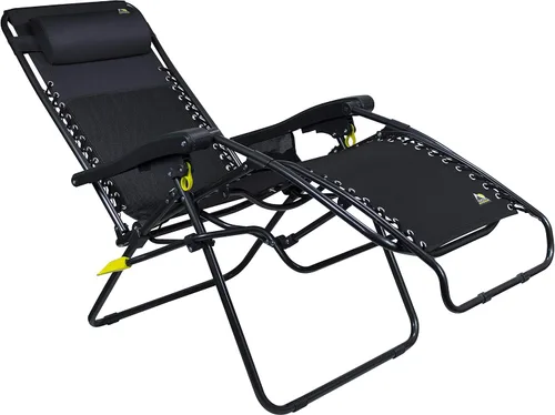Miniatura 5 de GCI Outdoor Freeform Zero Gravity - Silla de campamento regular, color negro