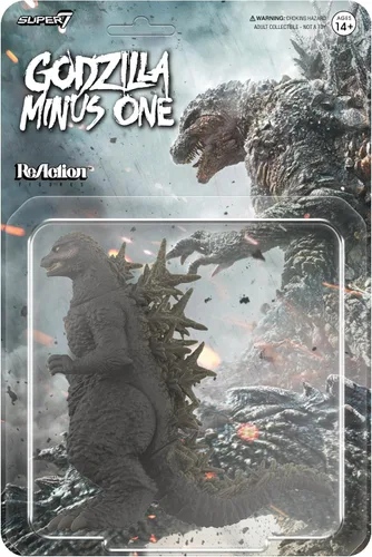 Miniatura 13 de Super7 Figura de reacción Toho Godzilla '89 (Festival de flor de cerezo) – Figura de acción de Toho Godzilla de 3.75 pulgadas – Coleccionables