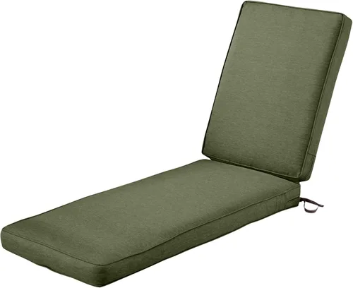 Miniatura 26 de Classic Accessories Montlake® FadeSafe® - Cojín resistente al agua para chaise longue de patio de 74 x 23 x 3 pulgadas, beige antiguo