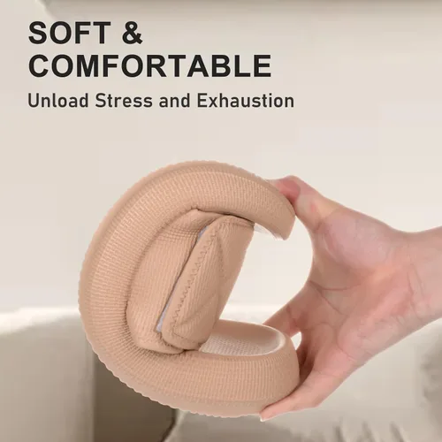 Miniatura 8 de kihutor Cloud Slides For Women and Men, Pillow Slippers Bathroom Slides, Soft Comfy Thick Sole Sandals Quick Drying Pillow Slides