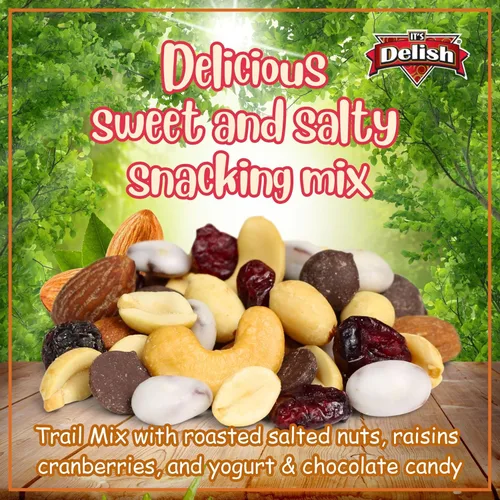 Miniatura 3 de Its Delish, mezcla de frutos secos de lujo con yogur griego, chocolate, frutas y frutos secos por Its Delish, bolsa a granel de 10 libras Mezcla
