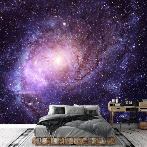 wall26 Mural de pared removible para pared, agujero de gusano cósmico, estrella, galaxia, espacio y astronomía, fantasía y ciencia ficción, arte