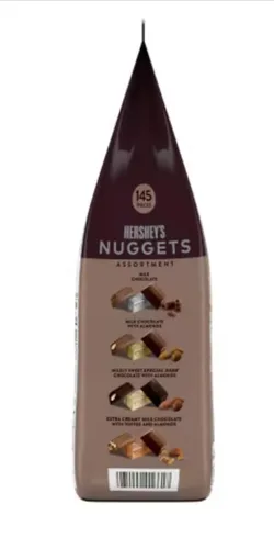 Miniatura 2 de Bolsa de surtido de Nuggets de chocolate Hershey - 145 piezas - 52 oz