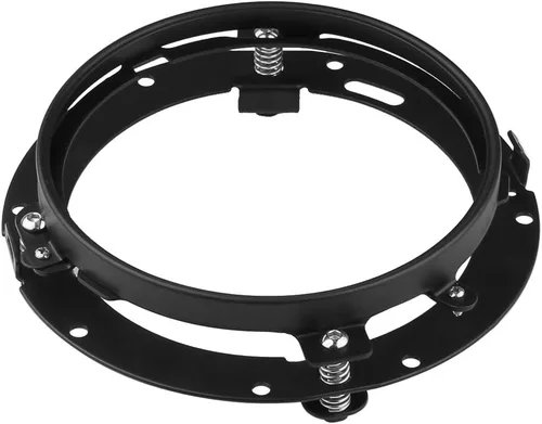 Miniatura 5 de SUNPIE Faro delantero para motocicleta de 7 pulgadas, color negro, compatible con H_arley Road King, compatible con Road/Electra/Street Glide