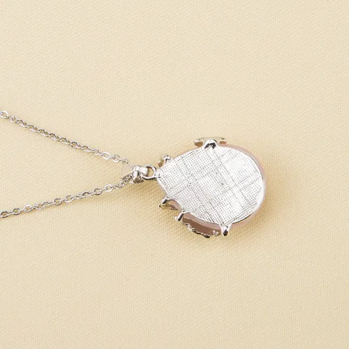 Miniatura 5 de Bivei Collar con colgante de cristal curativo de amatista y ópalita de cuarzo rosa con envoltura de alambre vintage