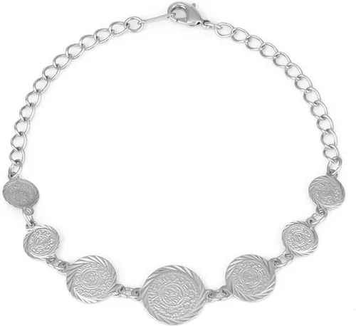 Miniatura 4 de Marca 18K chapado en oro de la joyería del grano conjunto de las mujeres pulsera pendiente collar conjunto boda joyería señoras cadena joyería