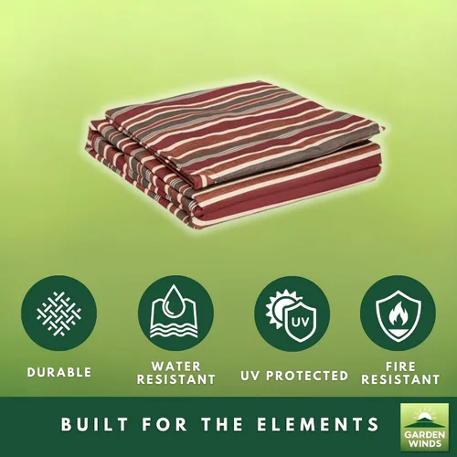 Miniatura 7 de Garden Winds Toldo de repuesto duradero 350 compatible con modelos de cenador Allen Roth de 10 x 12 pies GF-12S004B, TPGAZ17-002 - Stripe Canyon