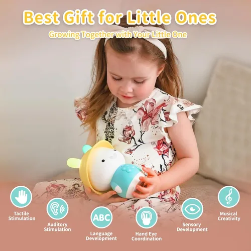 Miniatura 8 de alilo Bunny Kids - Reproductor de música para niños, juguetes de narración para niños pequeños de 1-3-5, regalos para bebés y niñas precargados 30