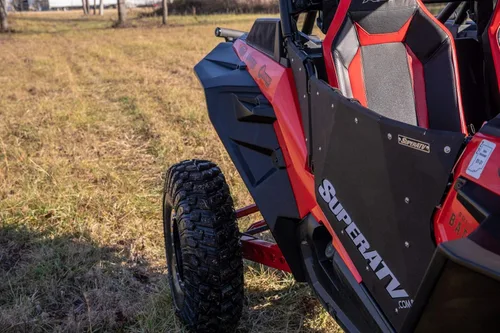 Miniatura 3 de SuperATV Guardabarros traseros para guardabarros trasero para Polaris RZR XP Turbo 2016+ / 4 Turbo /2018+ Turbo S/2019+ 4 Turbo S Durabilidad