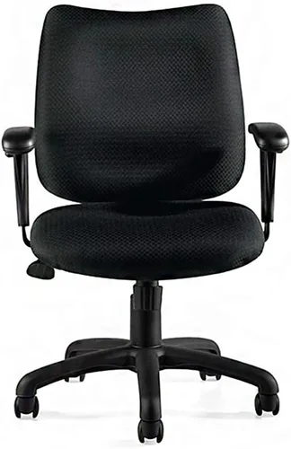Miniatura 11 de GOF Silla de escritorio de oficina de tela ergonómica, asiento de trabajo y tareas para conferencias, administración, uso de oficina en casa, diseño