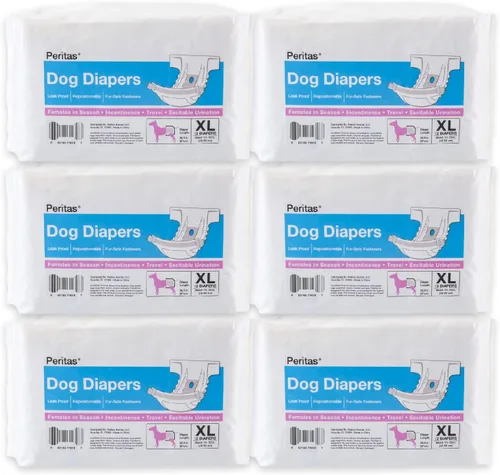 Miniatura 8 de Pañales desechables para perras Pañales para perras Pañales para cachorros, pañales para perros en celo o pañales de incontinencia para perros