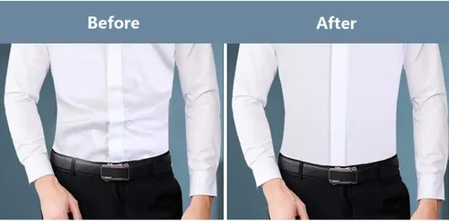 Miniatura 5 de Shirt Stays - Soporte elástico ajustable para camiseta de hombre, con cierre