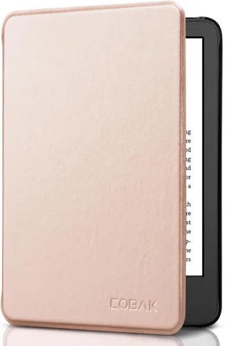 Miniatura 45 de CoBak Funda para Todos los Kindle Nuevos de 6 Pulgadas 2024 y 2022 (11ª Generación) - Cubierta Inteligente de Cuero PU, Suspensión y Activación