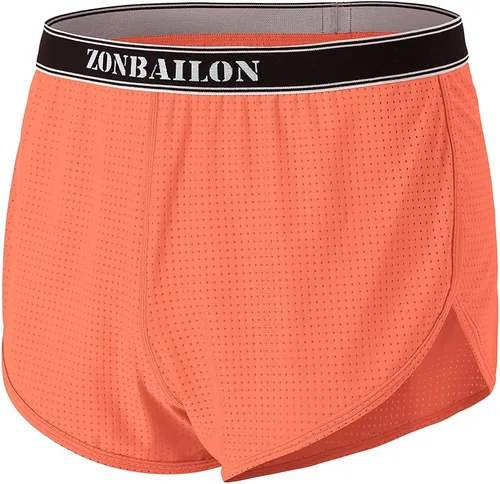 Miniatura 5 de ZONBAILON Mens Pajama Sleep Shorts Mesh Booty Sexy 3 Inch Lounge Underwear