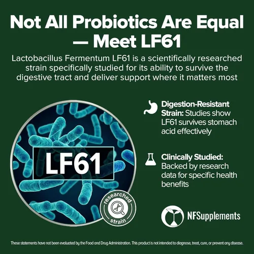 Miniatura 2 de Suplemento de probióticos Lactobacillus Fermentum 240 tabletas 3 mil millones de CFU de probióticos para hombres y mujeres, apoya la digestión