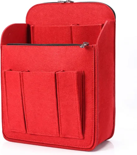 Yoillione Organizador de mochila de fieltro para mujeres y hombres, mochila de viaje grande con alta capacidad, organizador de bolsas ligeras con
