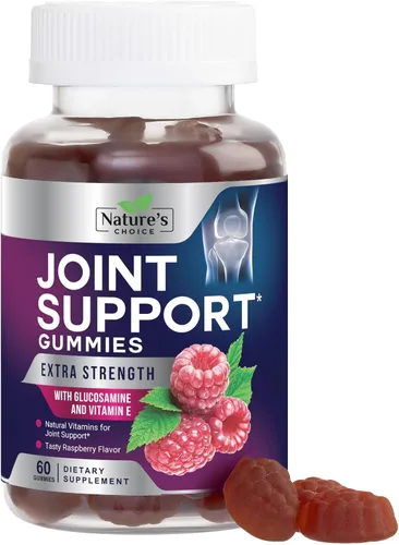 Gomitas de apoyo articular – Suplemento de goma de glucosamina extra fuerte con vitamina E – Apoyo natural para la salud y flexibilidad de las