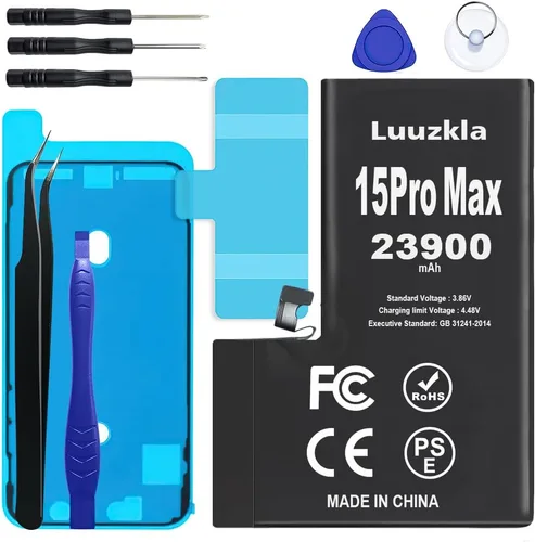 Miniatura 29 de Batería de 23900 mAh compatible con iPhone 11, nueva actualización, repuesto de batería de gran capacidad, compatible con iPhone 11, con kits