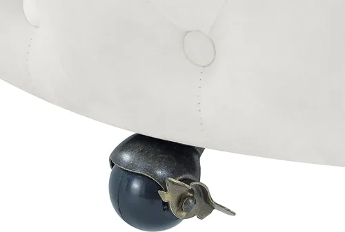 Miniatura 8 de Silla giratoria de 30 pulgadas, moderna y acogedora silla giratoria de barril de 360°, silla redonda de terciopelo, silla de lectura copetuda