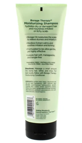 Miniatura 2 de Shikai Borage Therapy Champú Hidratante, 8 Oz