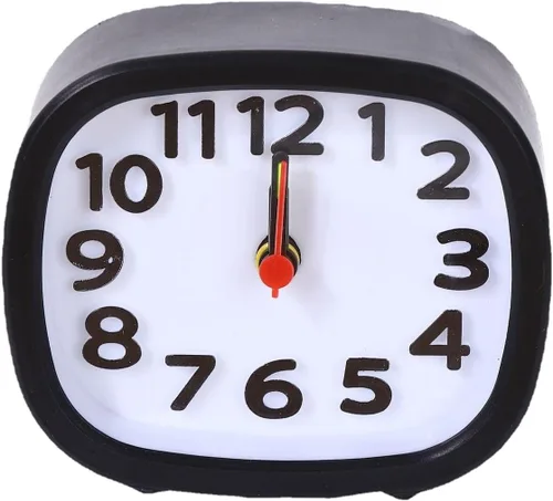 Miniatura 3 de Reloj despertador analógico para dormitorios, reloj despertador digital para niños, reloj despertador silencioso de pared, reloj de pared, reloj